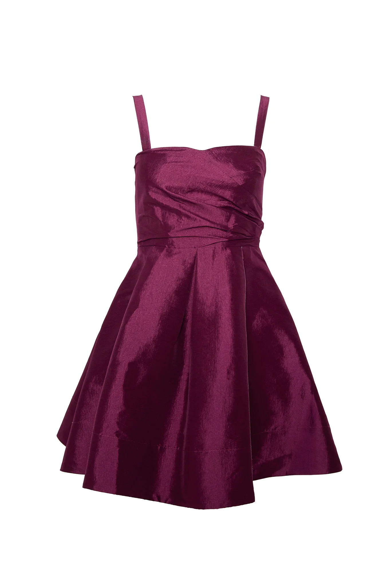 Alexis Dress in Wine - Image 5