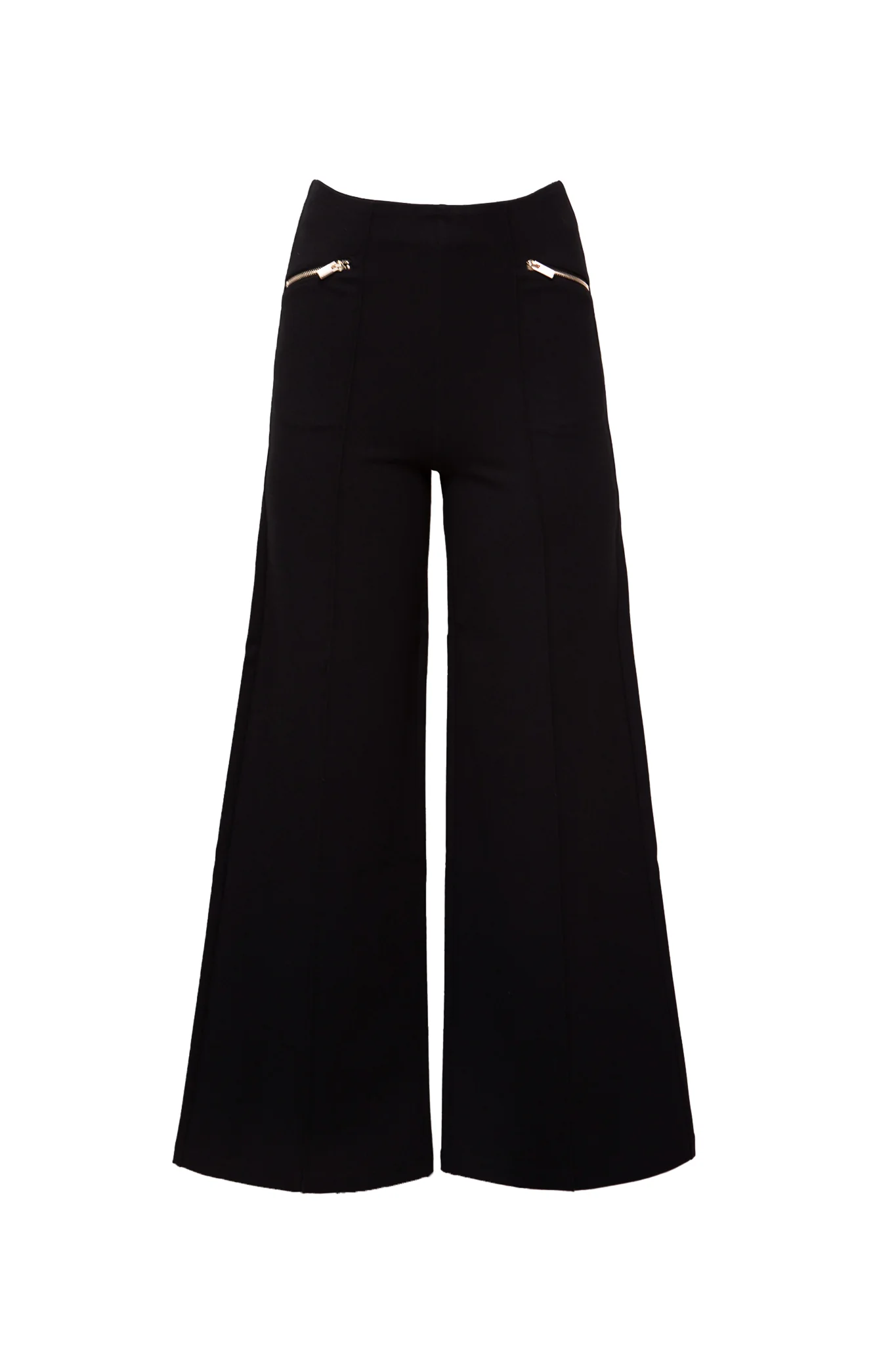 Alyssa Pop Ponte Pants in Black - Image 9