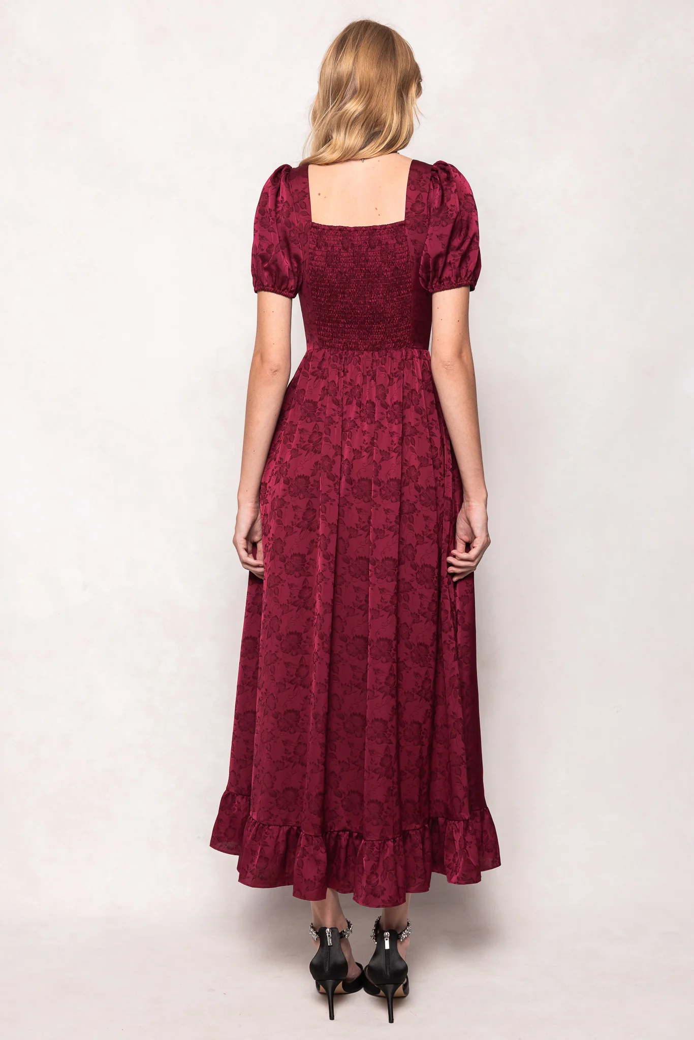 Amira Dress in Red - Image 5