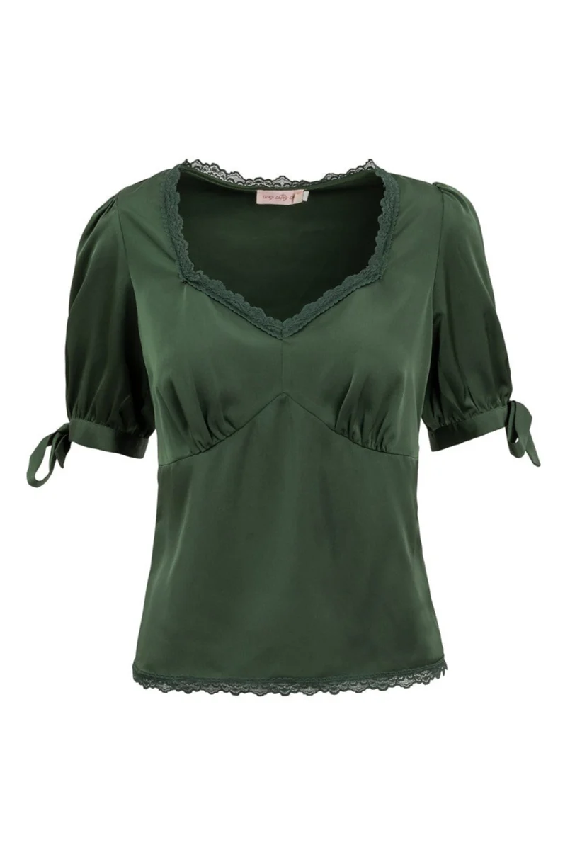 Ariella Blouse in Green - Image 7