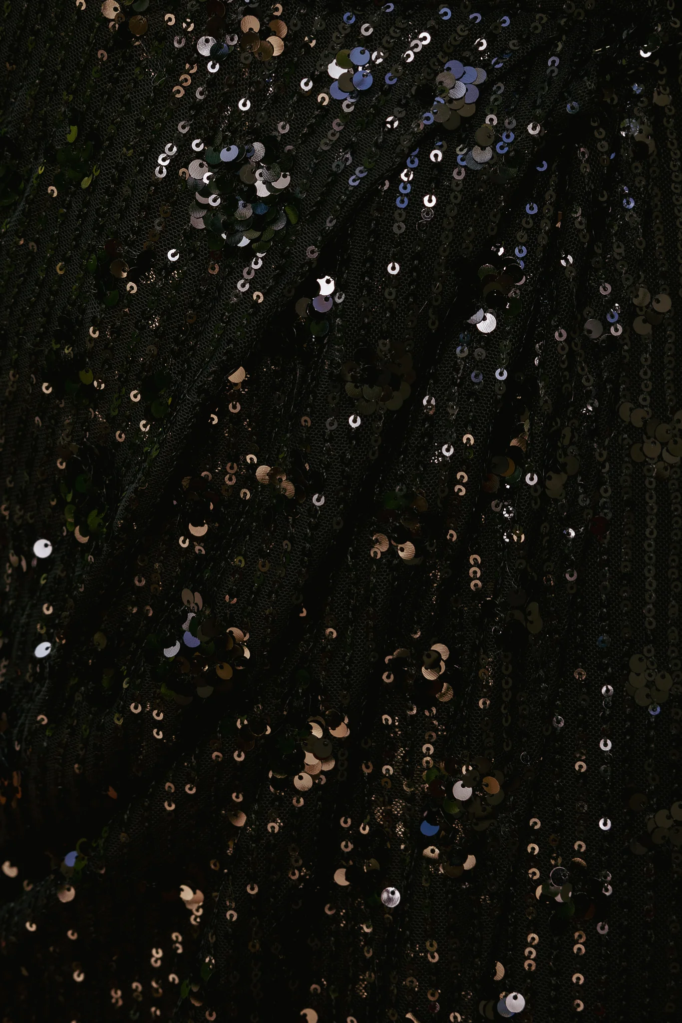 Belinda Dress in Black Sequin - Image 4