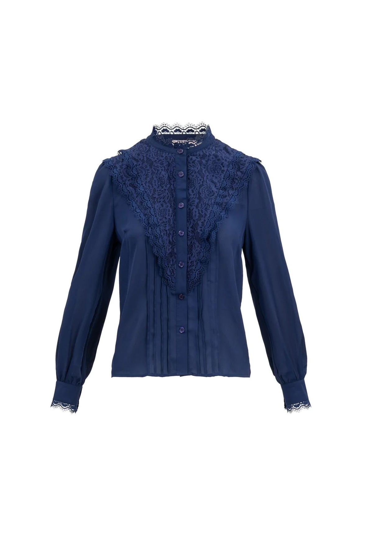 Blythe Blouse in Navy - Image 7