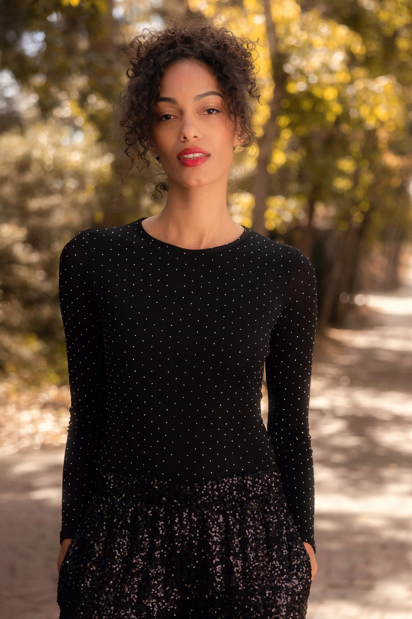 Bravo Top in Black