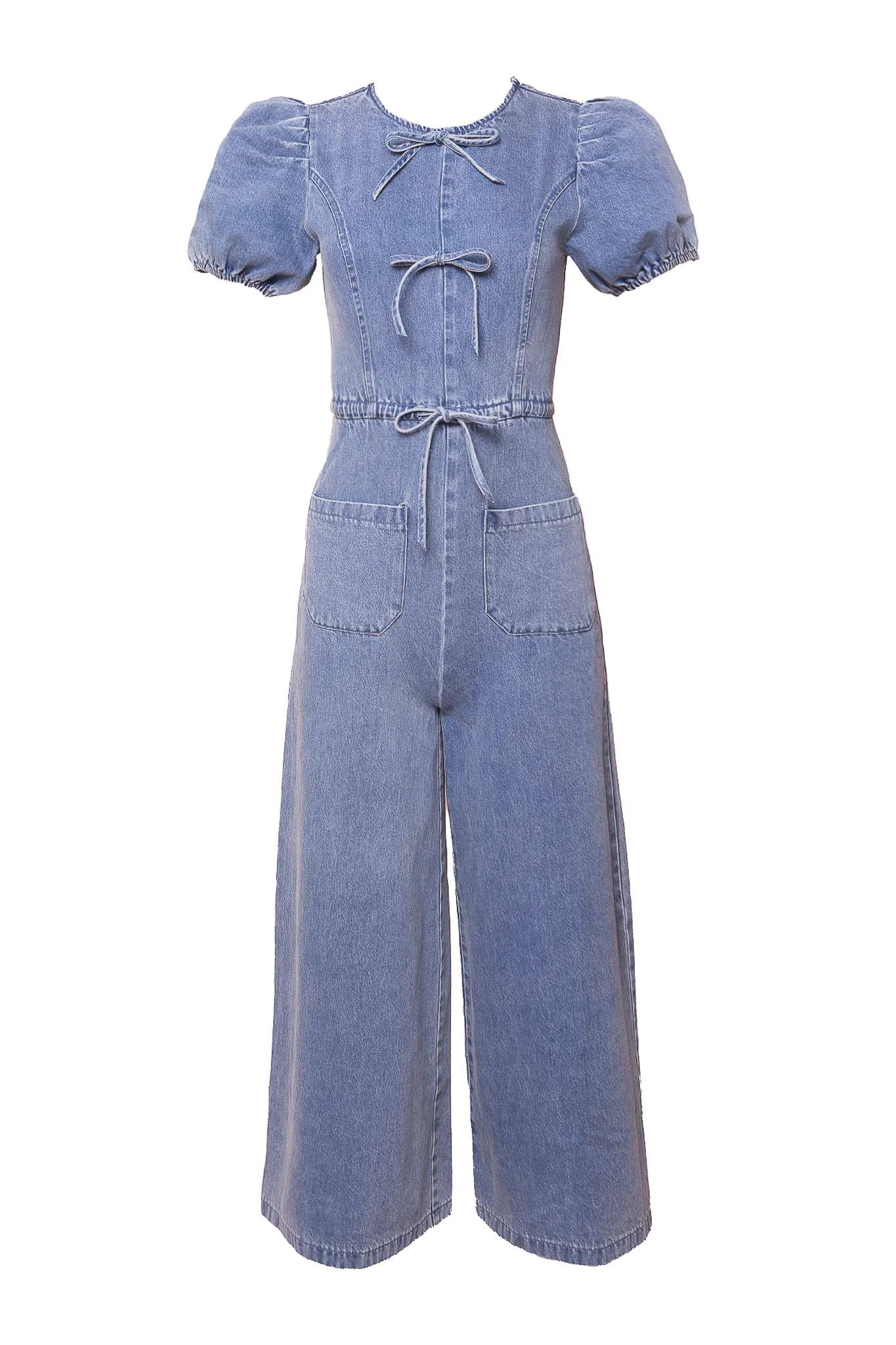 Dallas Jumpsuit in Denim - Image 6