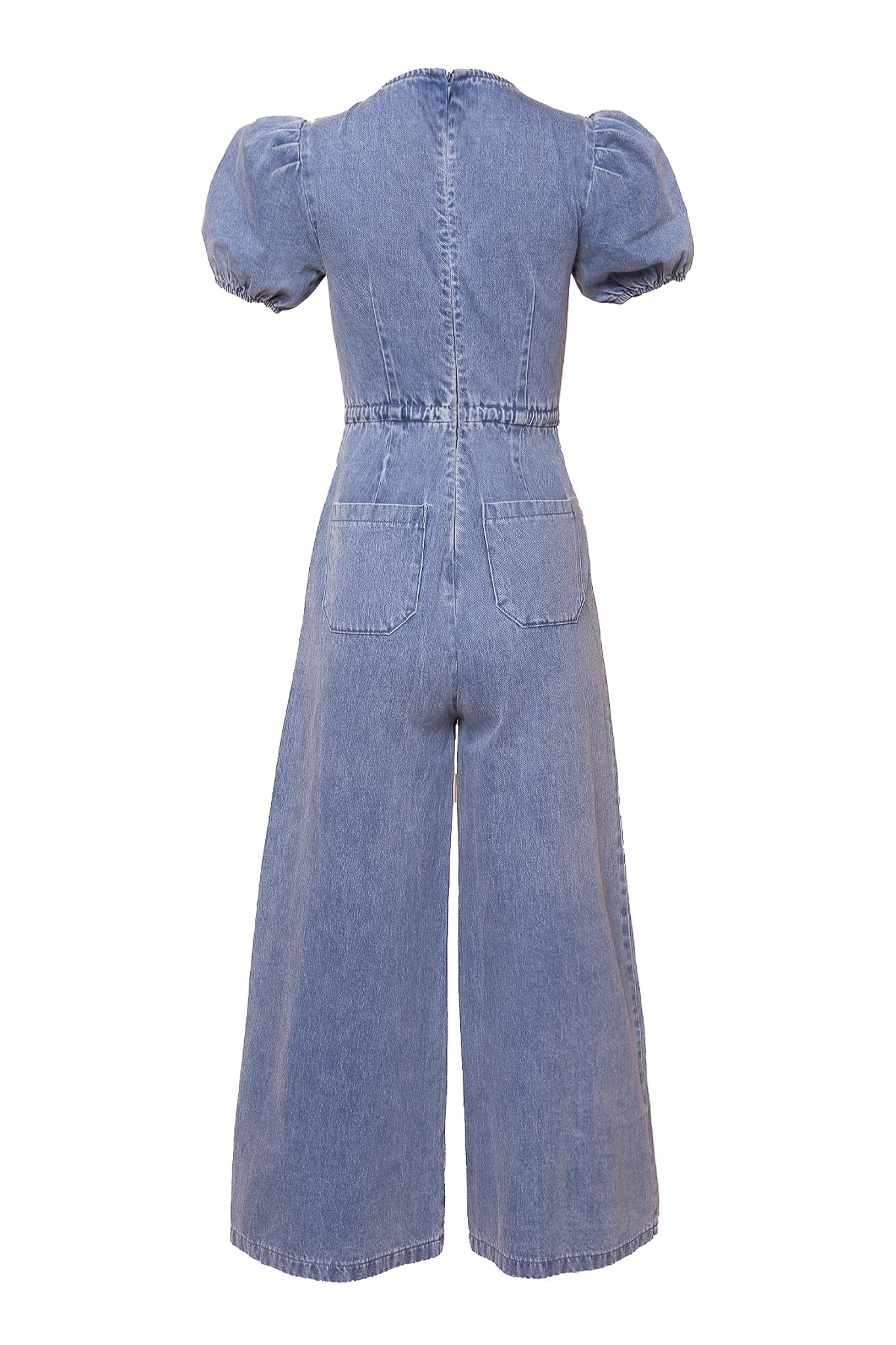 Dallas Jumpsuit in Denim - Image 7