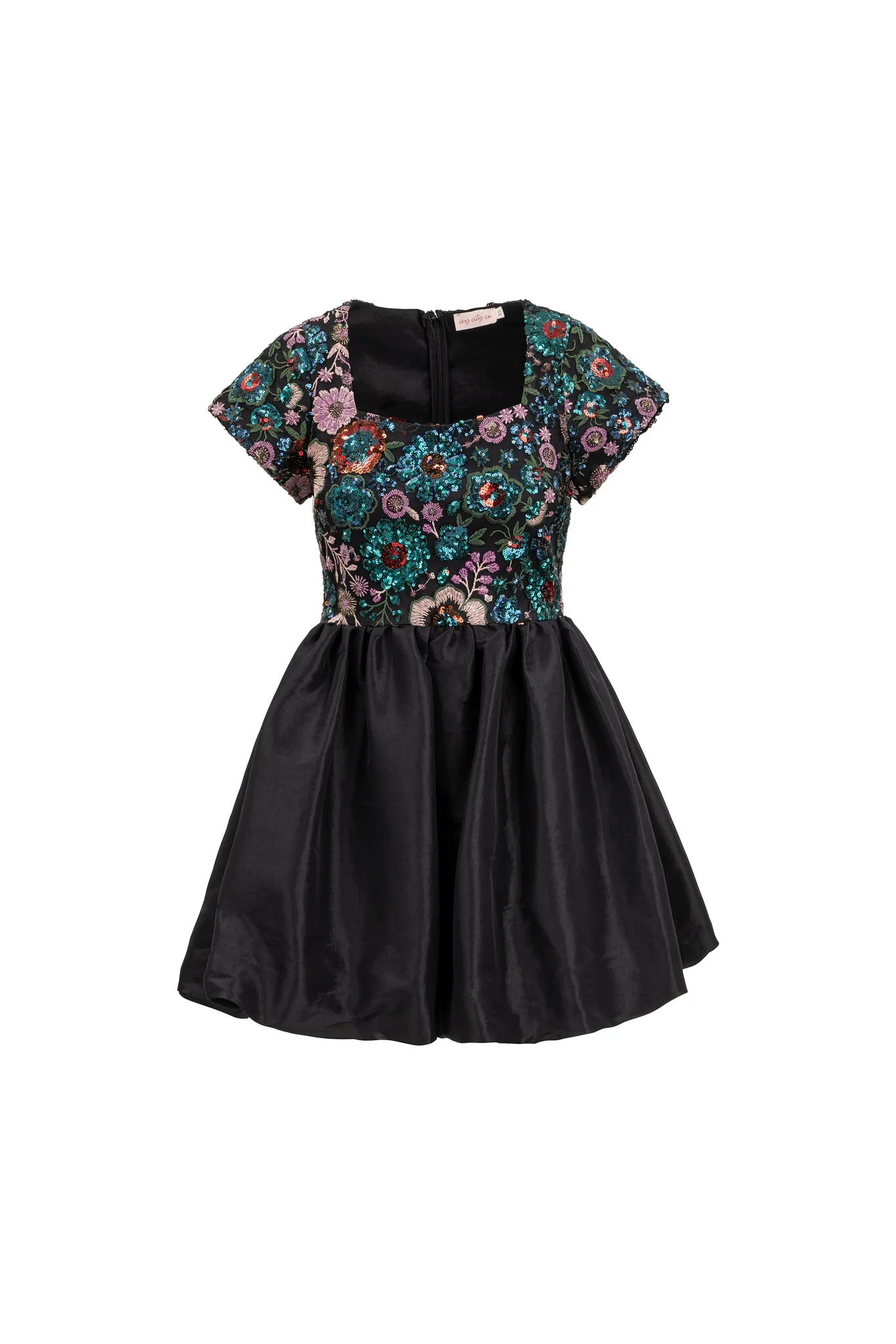 Esme Dress in Floral Sequin - Image 7