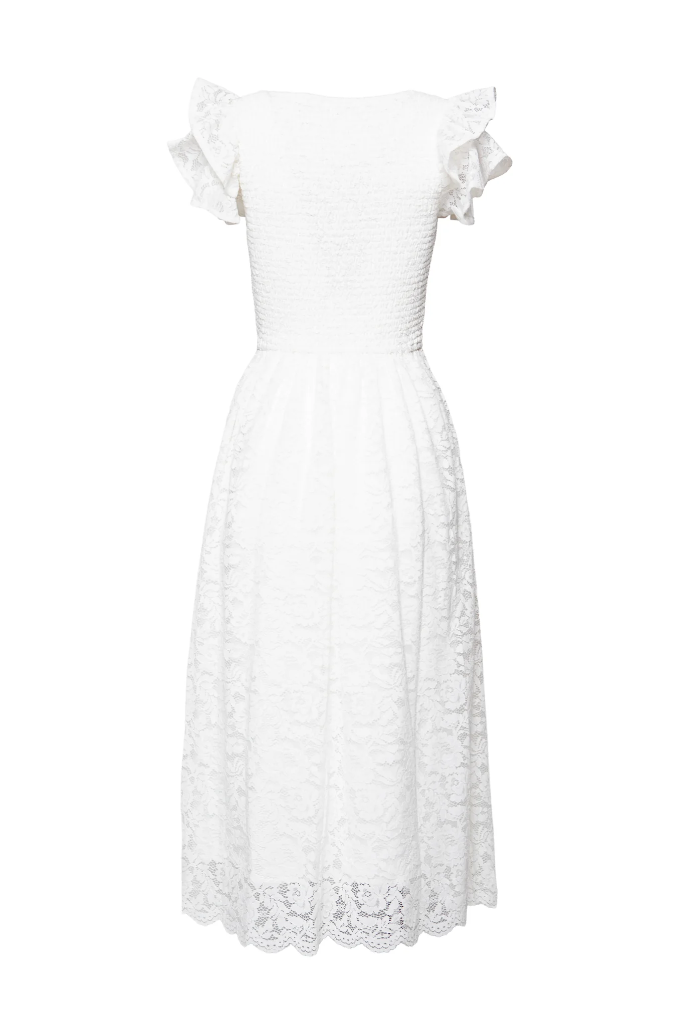 Hattie Dress in White Lace - Image 8