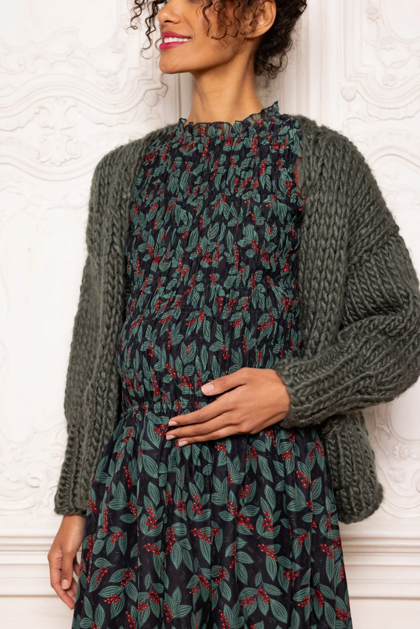 Hayden Dress in Berries - Image 8