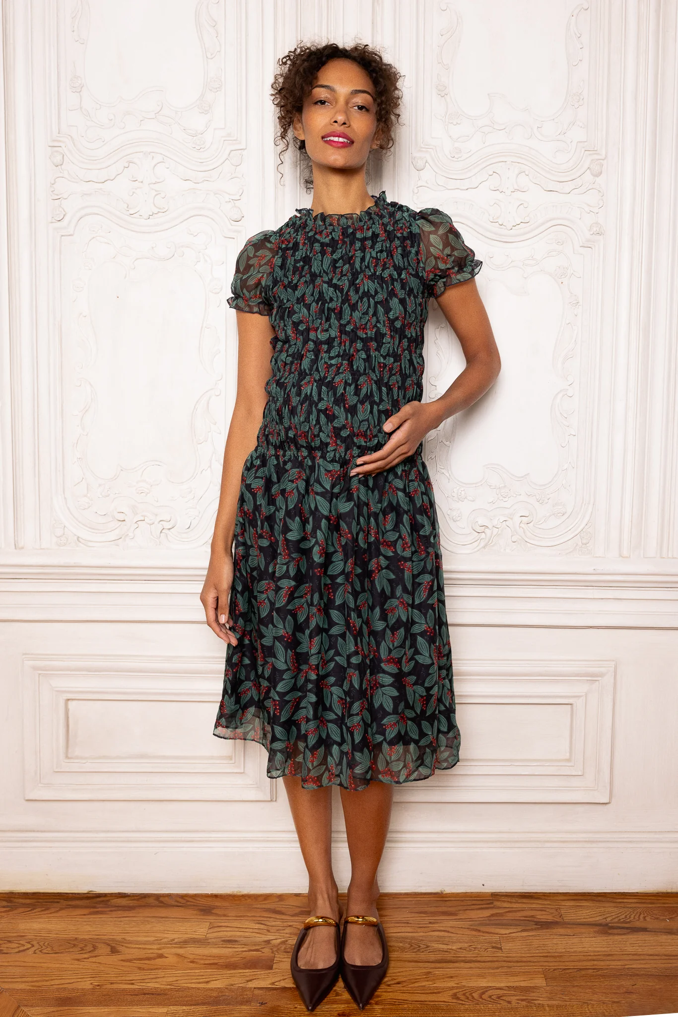 Hayden Dress in Berries - Image 9