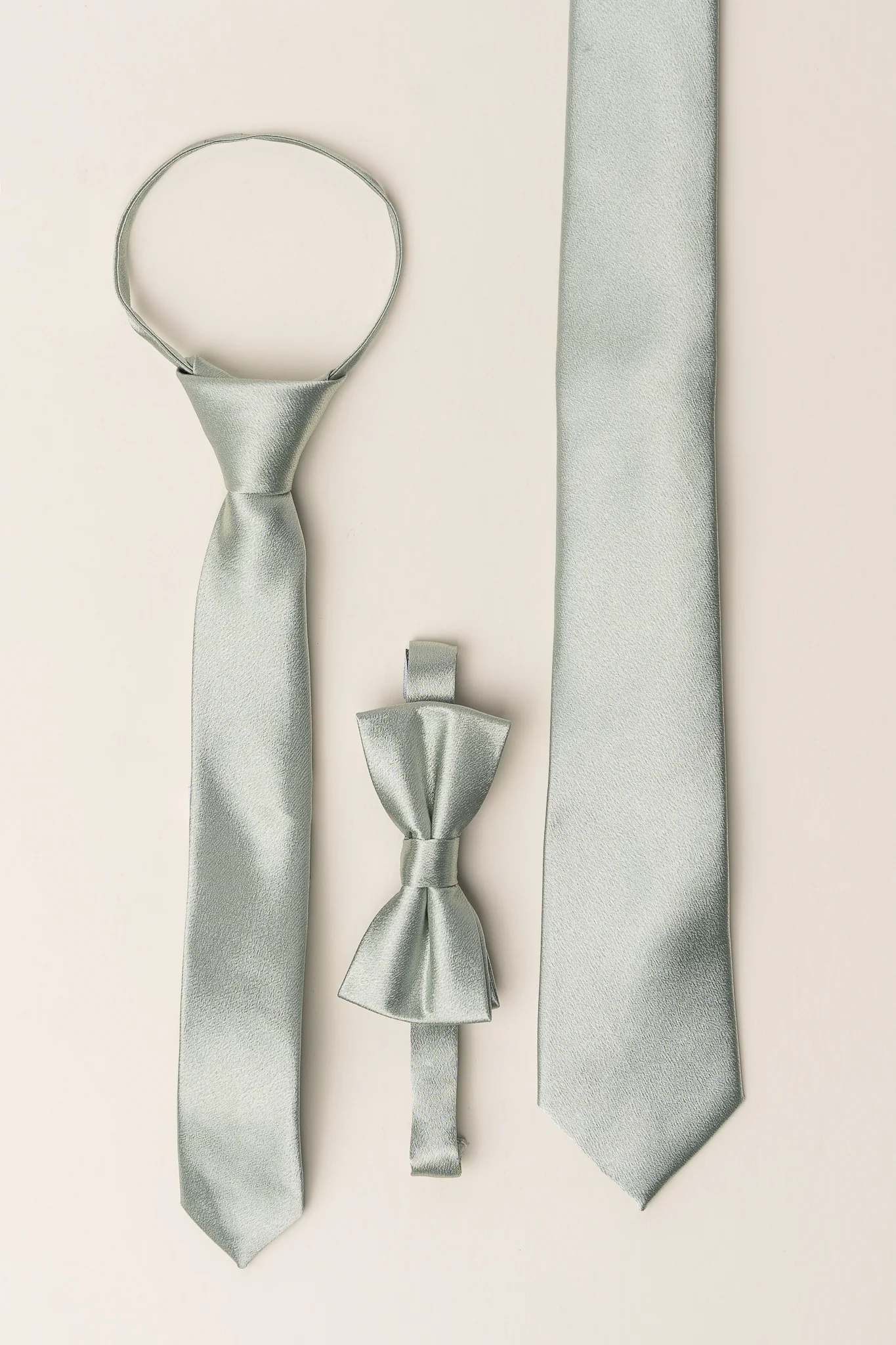Boys Max Tie in Sage - Image 3