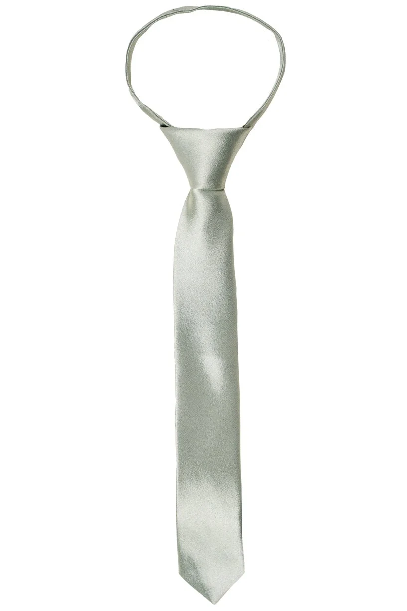 Boys Max Tie in Sage - Image 4