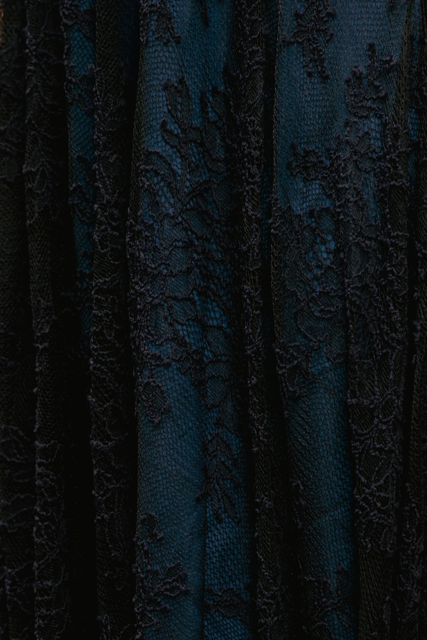 Isadora Dress in Navy & Black - Image 2
