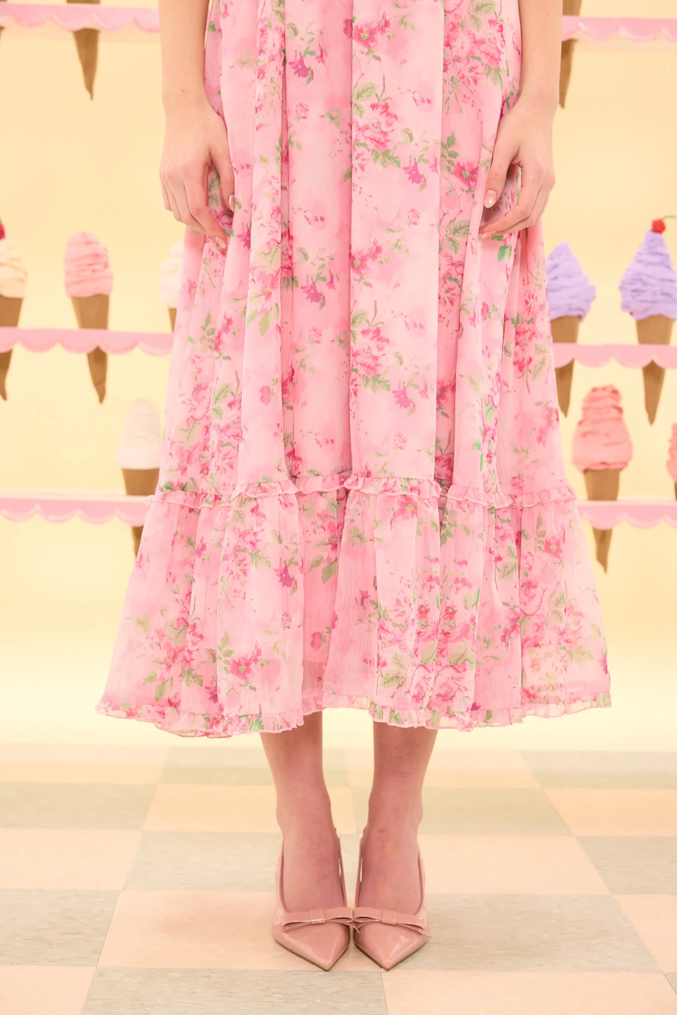 Juliana Dress in Rose Trance - Image 2