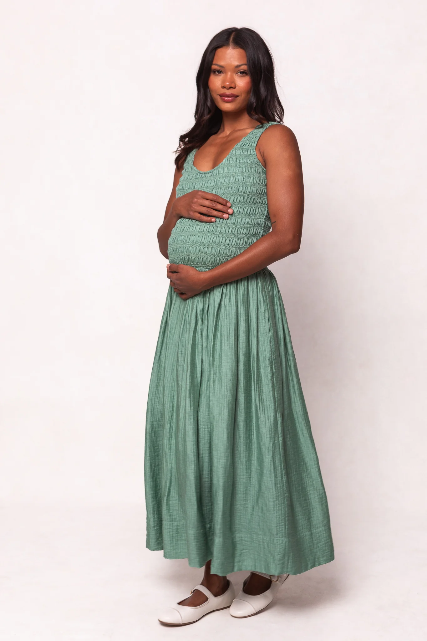 Marlow Dress in Green - Image 8