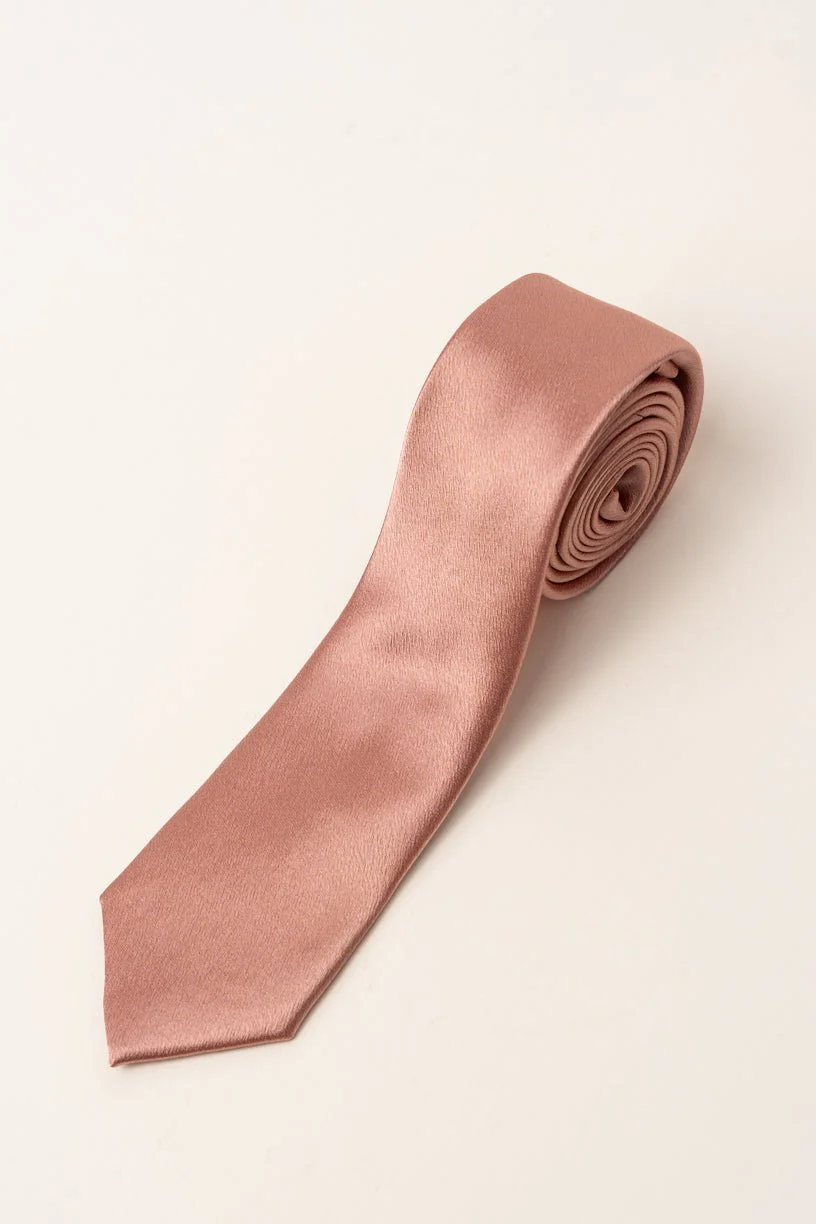 Mens Max Tie in Apricot Crush