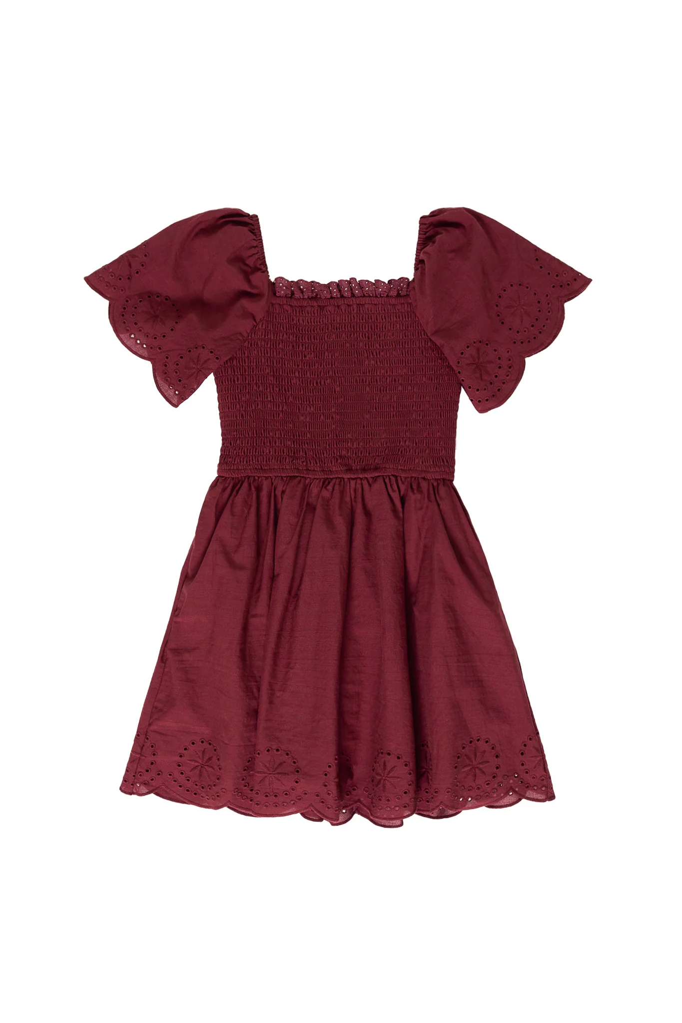 Mini Elara Dress in Zinfandel