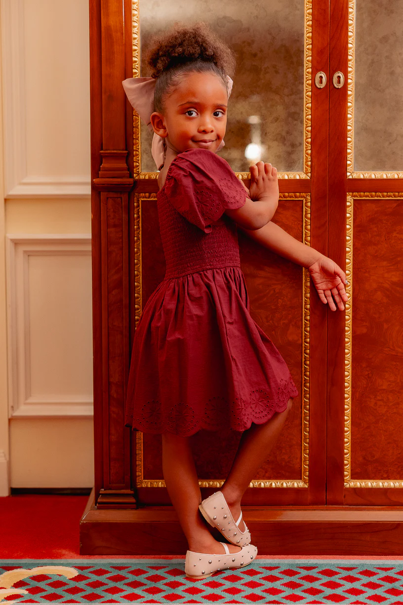 Mini Elara Dress in Zinfandel - Image 7
