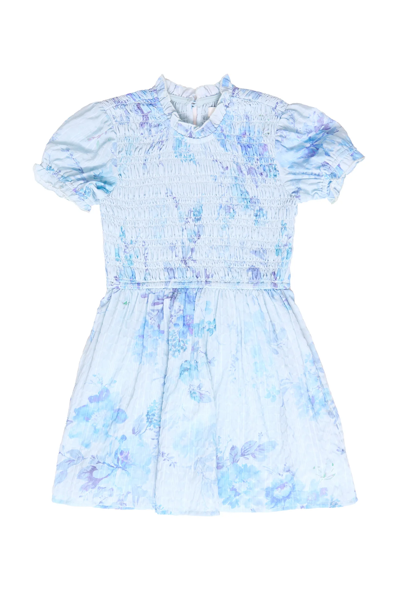 Mini Flynn Dress in Aquarelle Fleur - Image 2