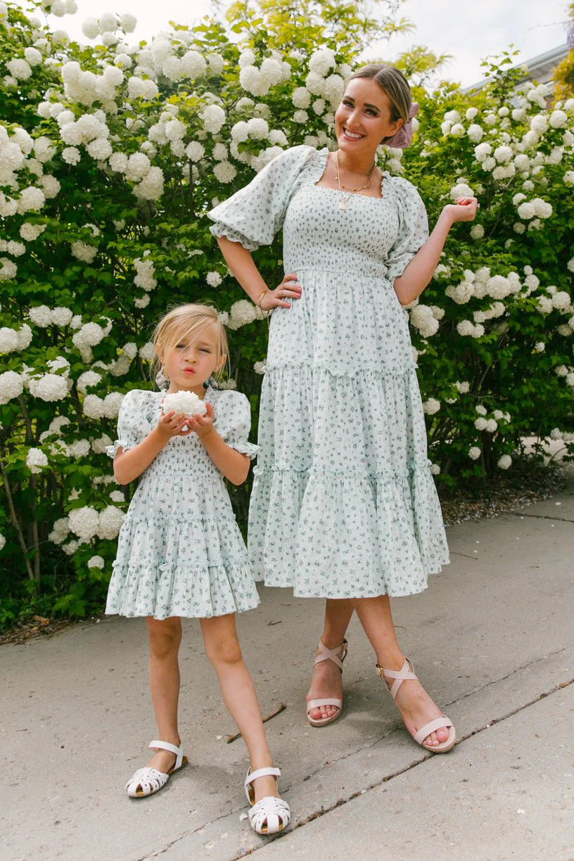 Mini Madeline Dress in Blue - Image 4
