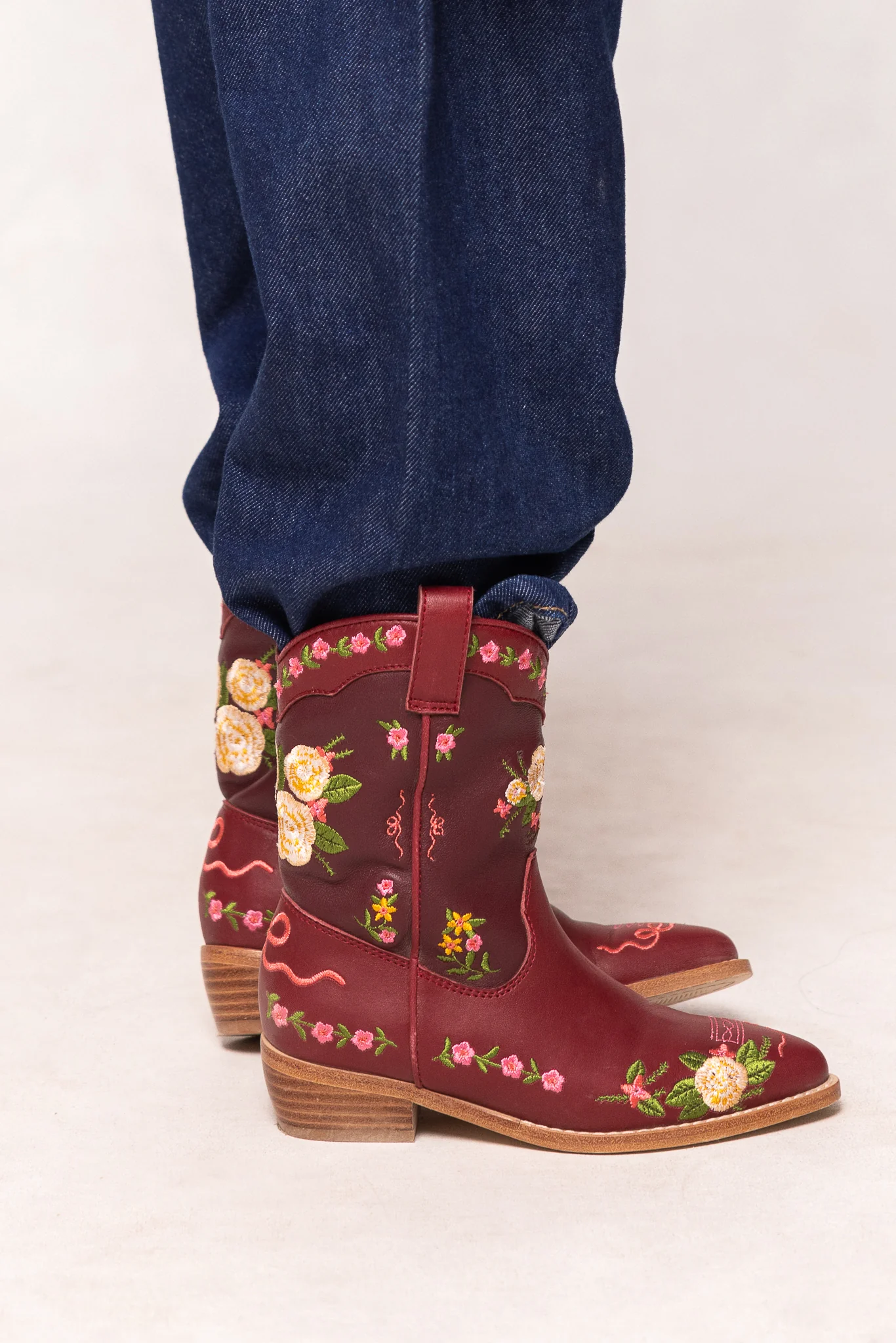 Mini Sierra Bootie in Red - Image 3