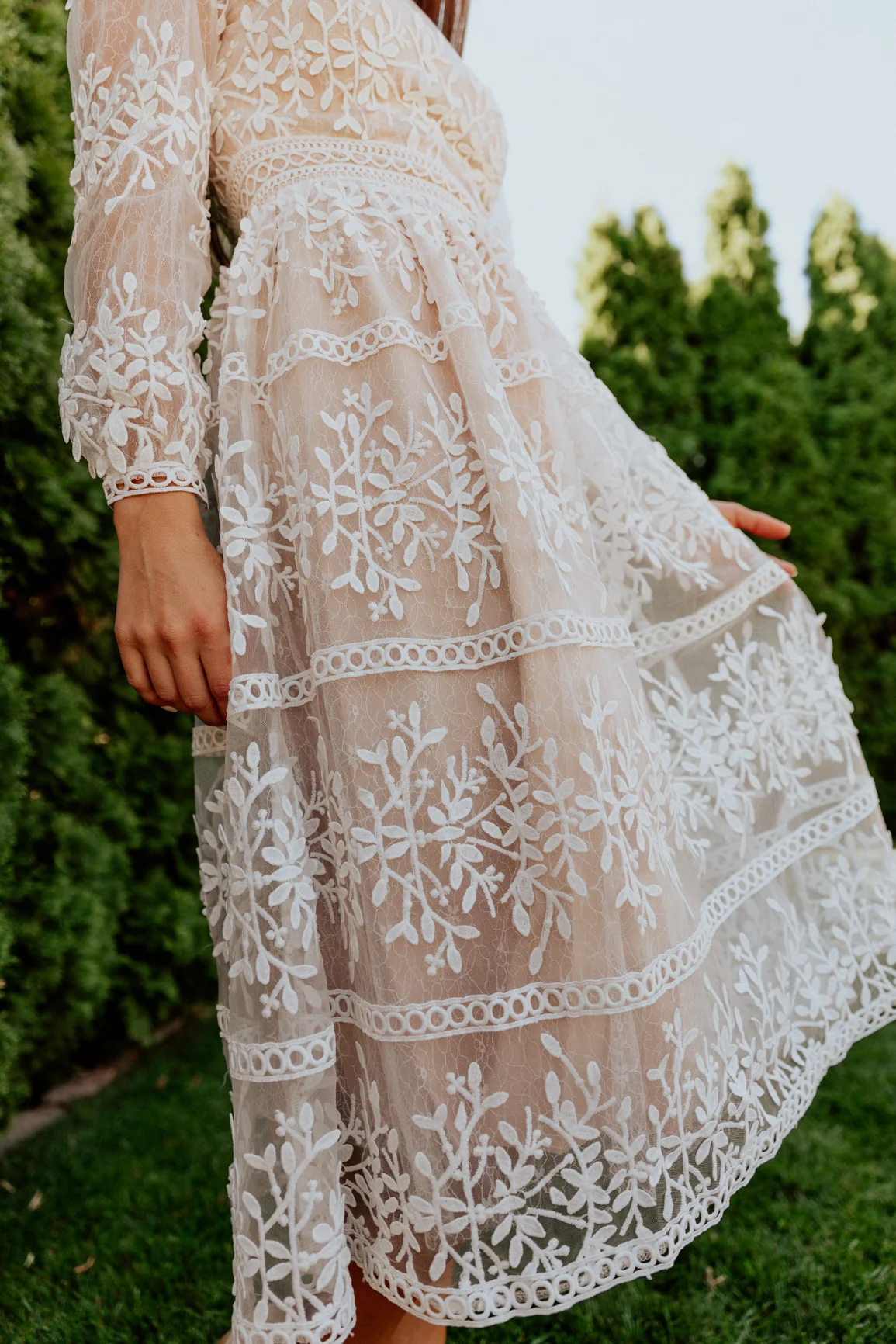Sicily Dress - Champagne Lining - Image 3