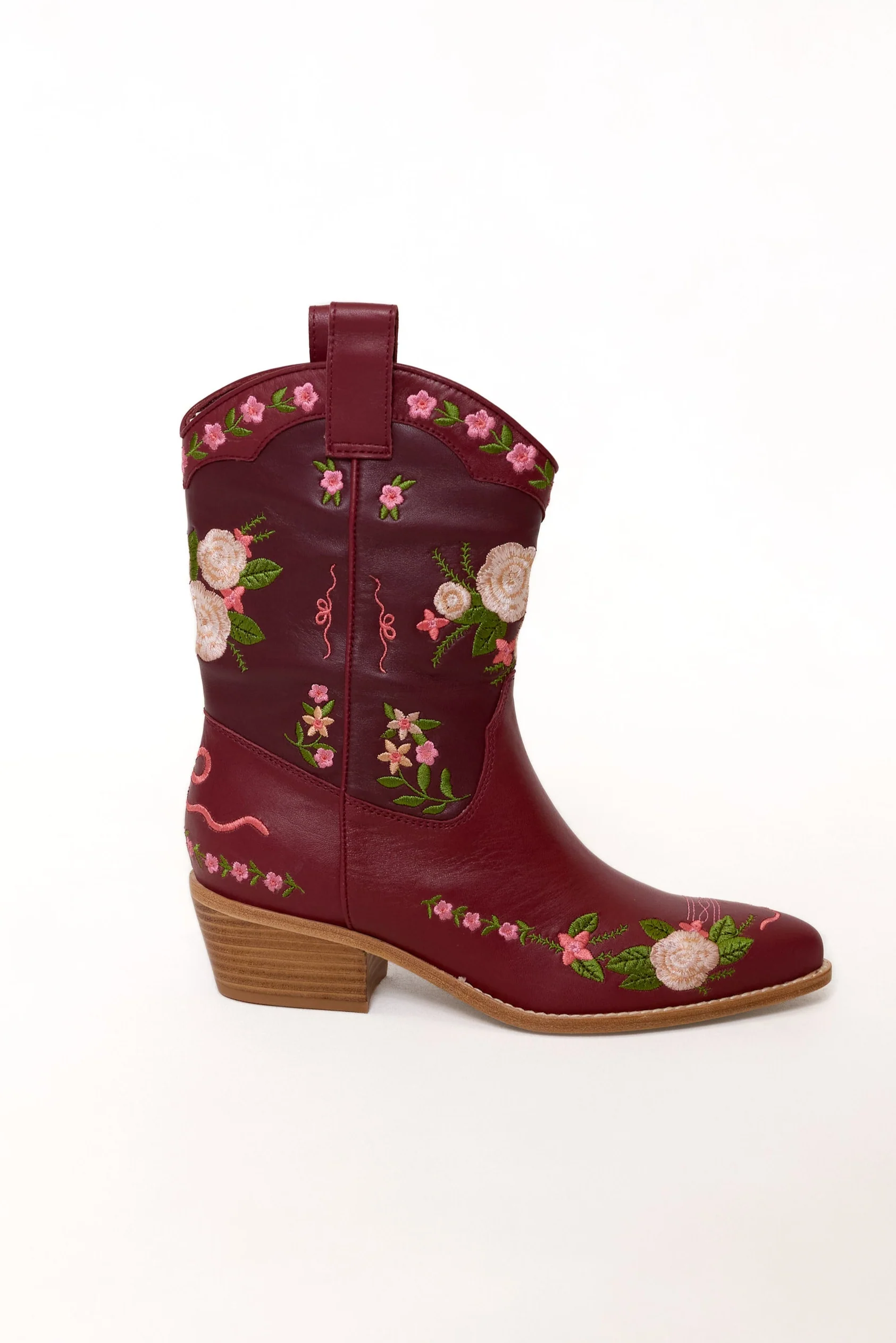 Sierra Bootie in Red - Image 6