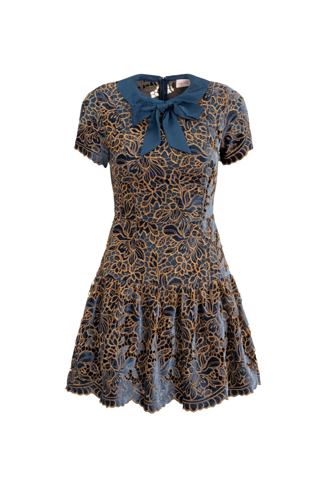 Sterling Dress in Golden Veil - Image 7